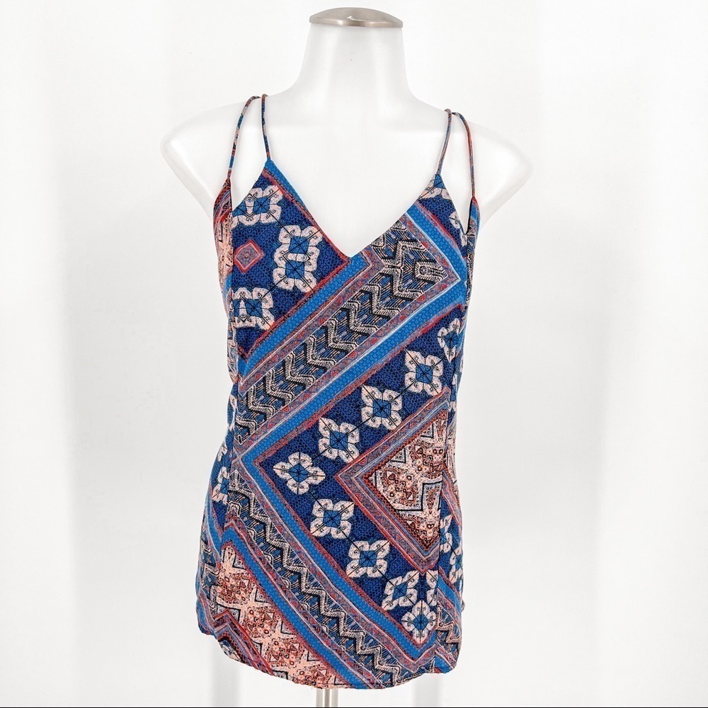 Skies are Blue multi pattern top
